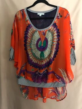 Alberto Makali bohemian tunic